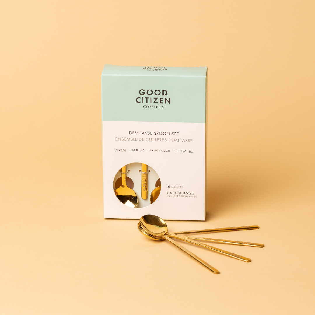 spoon set in package