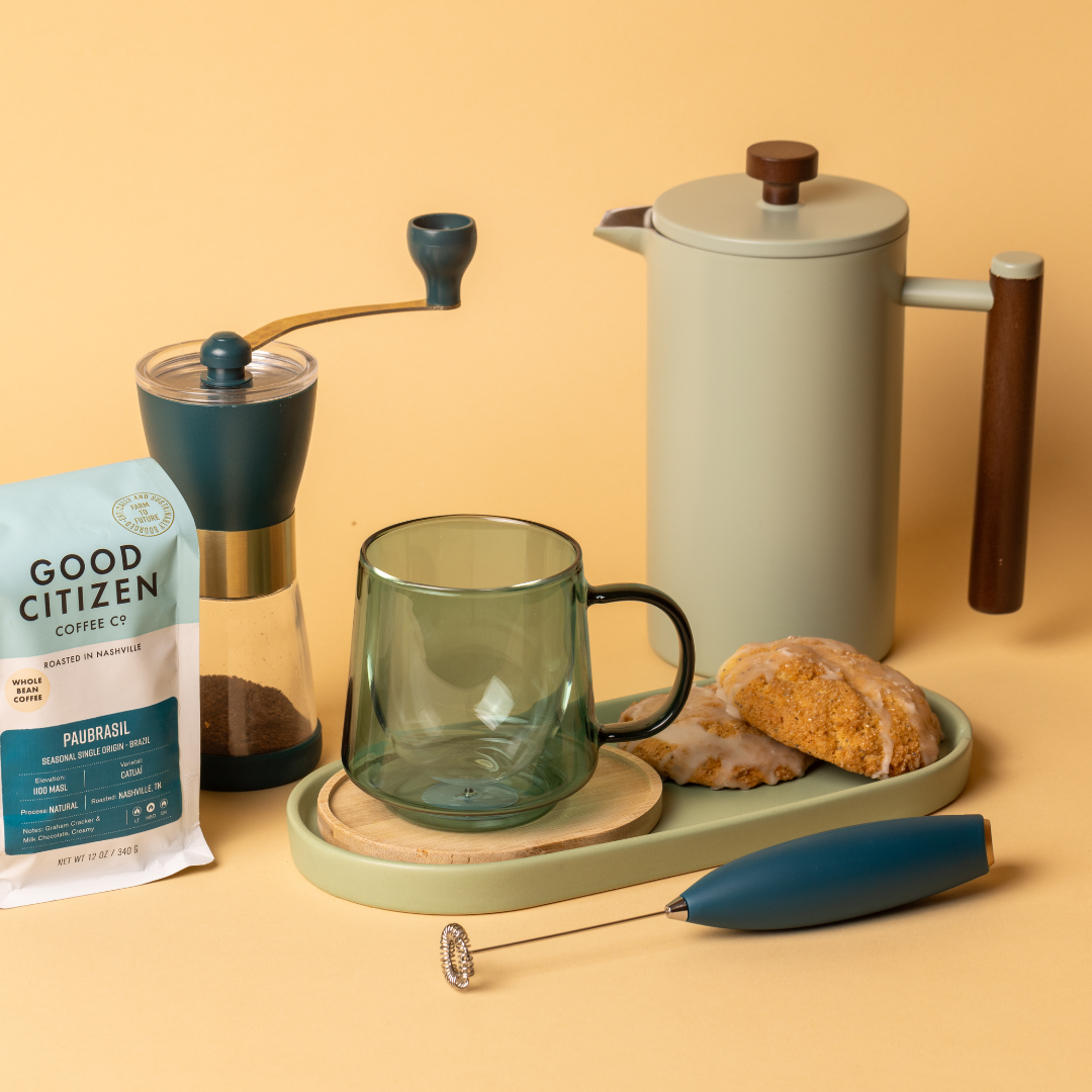 frother and other coffee accessories