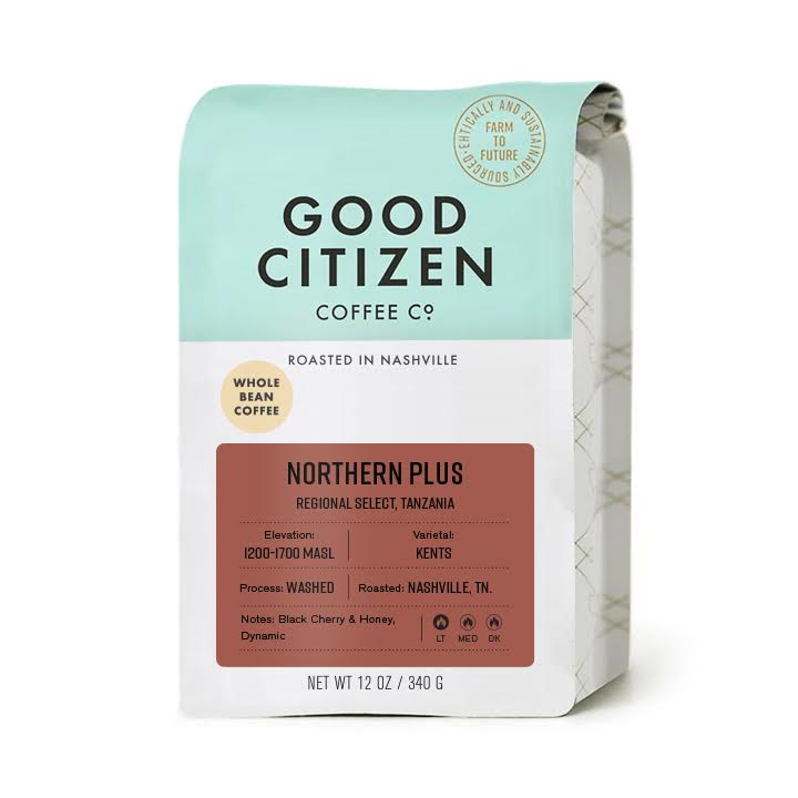 Northern Plus coffee bag