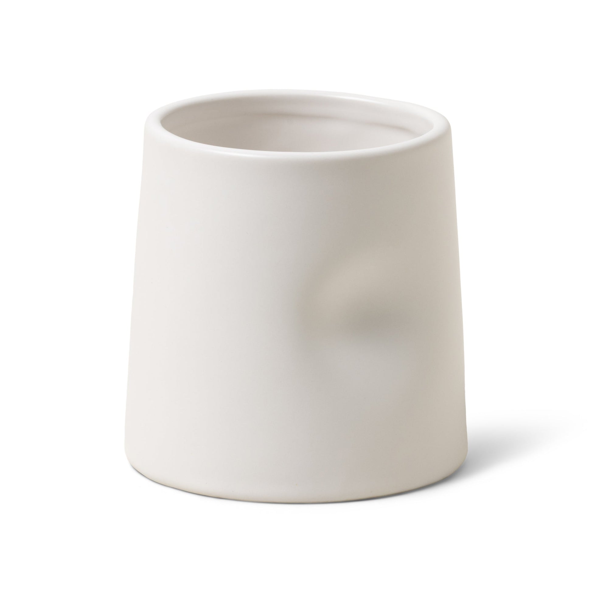 Ceramic Thumb Cup white