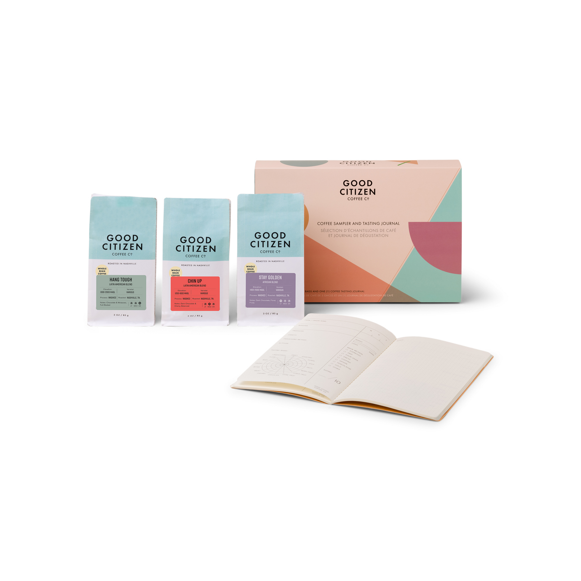 Journaling and Coffee Linen Gift Set