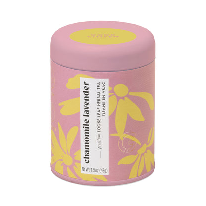 Premium Loose Leaf Tea - Chamomile Lavender container